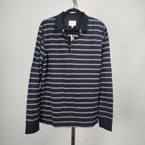 Peter Werth Navy Blue Polo Shirt Size M